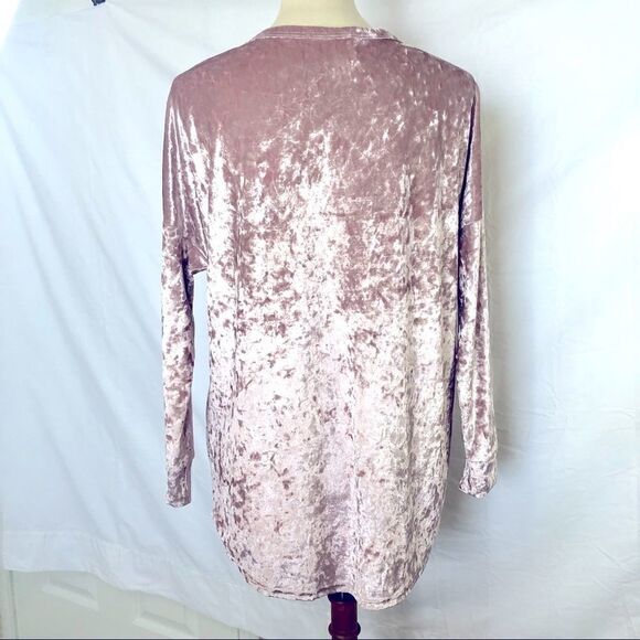 ELLA MARA ANTHROPOLOGIE CRUSHED VELVET LACE UP - Picture 5 of 9